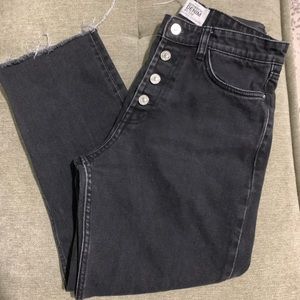ZARA Ankle Straight Leg Denim